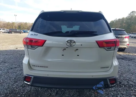 2018 Toyota Highlander Limited Platinum z USA, uszkodzony, nr VIN 5TDYZRFHXJS265209